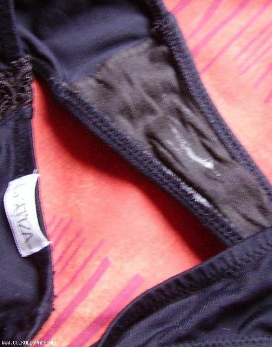 Superior dick left overs for hubby on slut wife thong