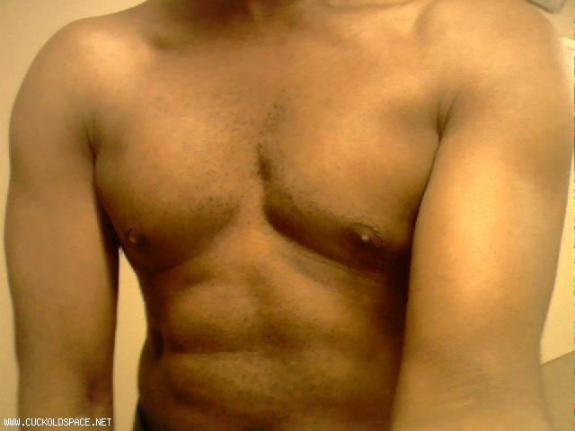 chest black shaved cuts