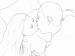 Lovers Kissing (sketch)