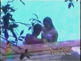 Hidden Interracial Teen sex at the pool
